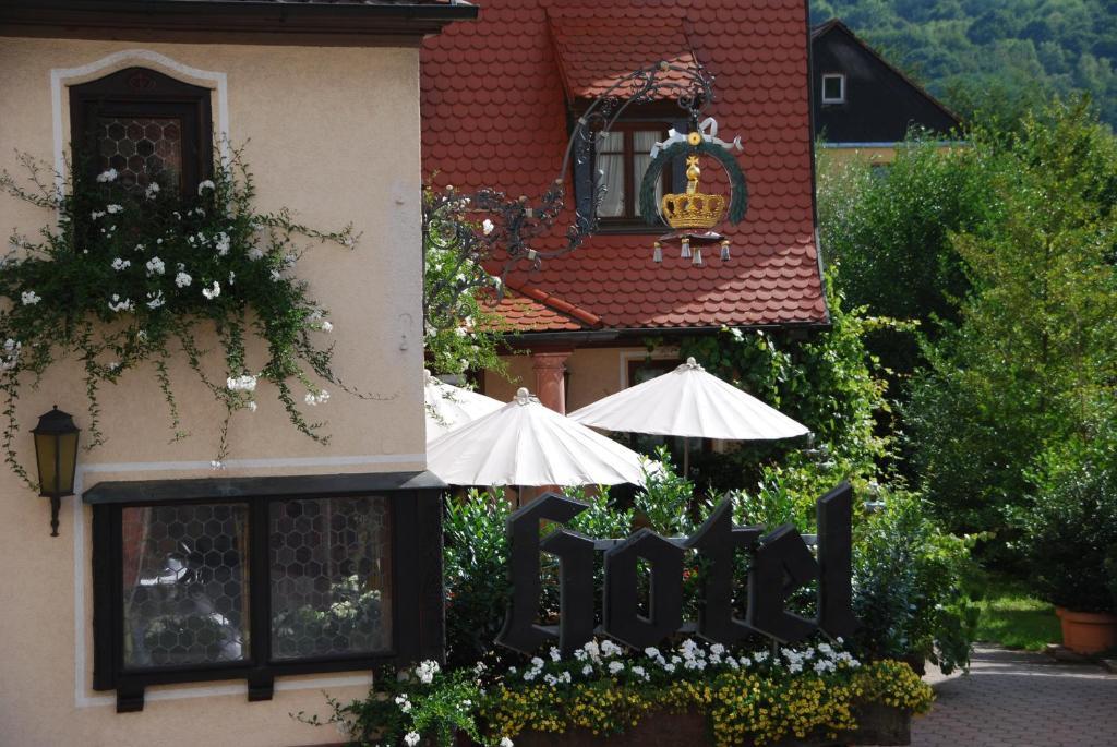 Hotel Krone Laudenbach  외부 사진